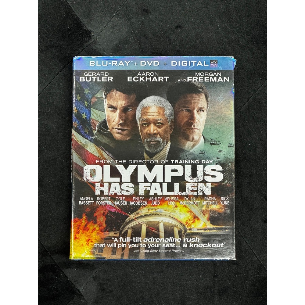 Olympus Has Fallen Blu-ray DVD Digital Combo Holographic Slipcover